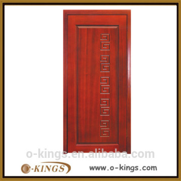 hand carved wood front door
