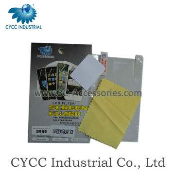 Ultra Transparent Screen Protector for Samsung S5830