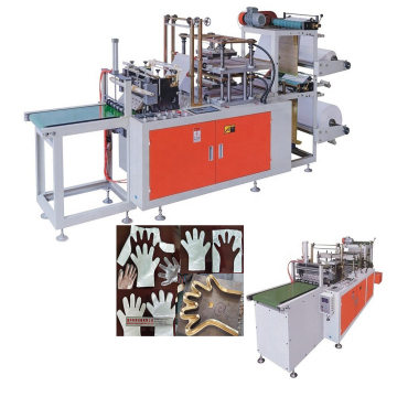 Hot sale automatic plastic PE film Glove Making Machine
