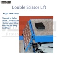 Double Scissor Lift with Safety Devise