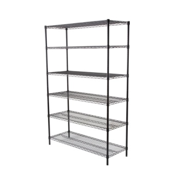 Heavy Duty Multipurpose Commercial Black Wire Shelving