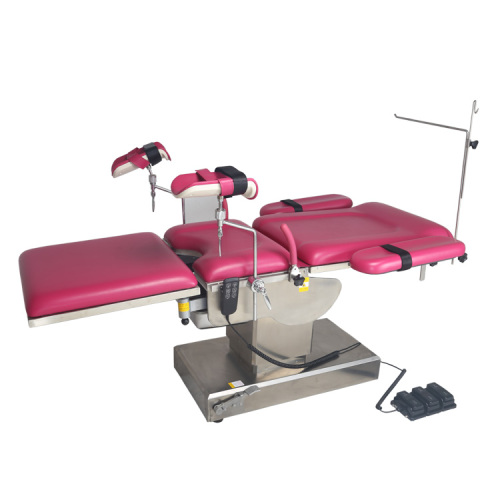 Table gynécologique d&#39;acier inoxydable de source d&#39;énergie hydraulique