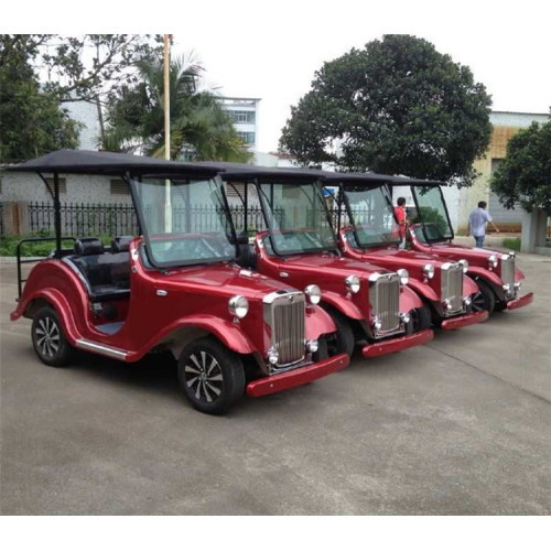 carro de golf vintage coches de poder de gas de 2 plazas