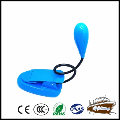 Mini 2 Led Reading Clip Light Led Book Clip Light