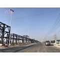 curved street light pole