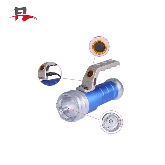 Long-Range Handheld LED Searchlight: A Reliable Safety Flashlight for Outdoor Activities and Nighttime Hunting