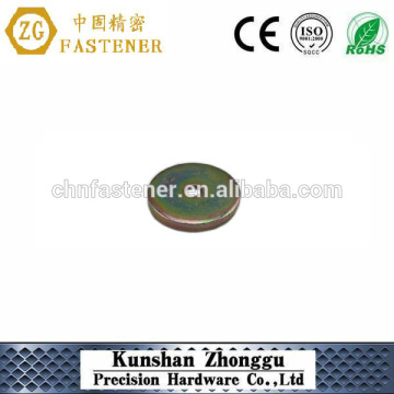 Non-standard Flat washer carbon steel yellow zinc