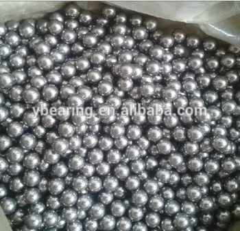 High chrome alloyed high carbon steel ball