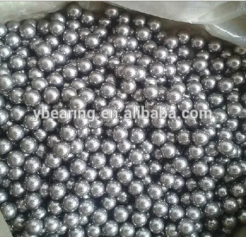 High chrome alloyed high carbon steel ball