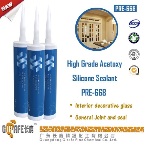 High Grade Fast Cure Acetic Silicone Sealant