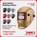 Custom Electronic safety helmet Welding Mask with low price code.7074