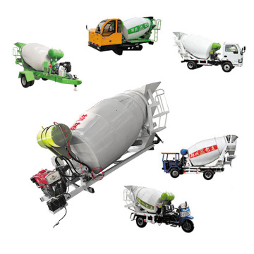 Customized 2CBM to 4CBM Bulk Cement Concrete Mixer Trailer for Sale