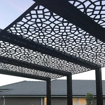 Outdoor Decorative Aluminum Panels: Laser-Cut Metal Screens for Sale