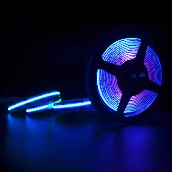 Dream Color COB High Brightness Addressable RGB RGBWIC LED Strip IP68 24V 720Leds 840LEDs