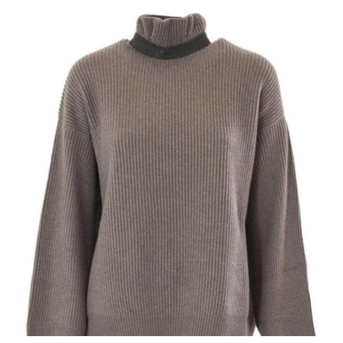 Fashion dames Brown Sweater en gros