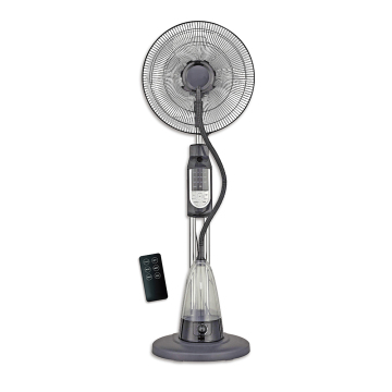 Outdoor Remote Control Air Cooling Fan with Plastic Construction and Water Misting Function
