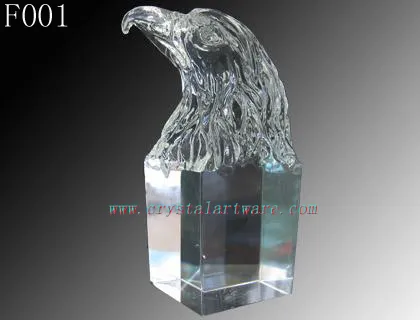 crystal eagle head