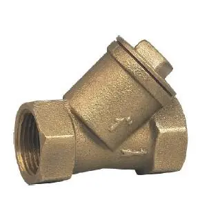 Bronze strainer valve
