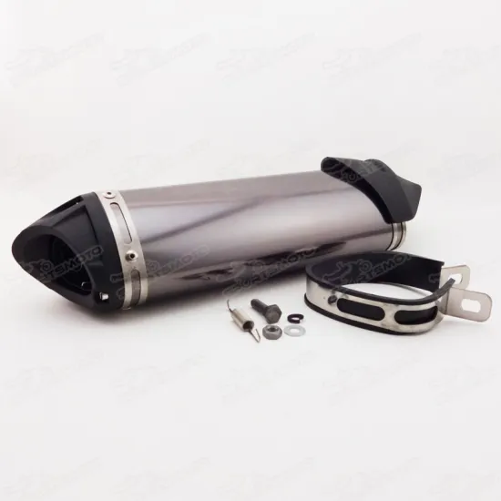 38mm Silence Exhaust Muffler With Removable Silencer For Pit Dirt Bike ATV Motorcycle