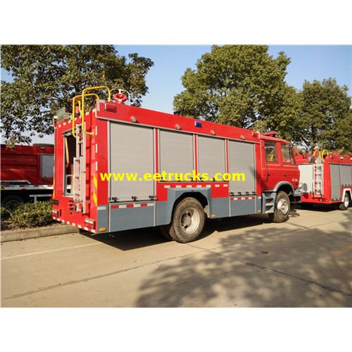 Camiones blandos 6cbm 4x2 Fire Rescue
