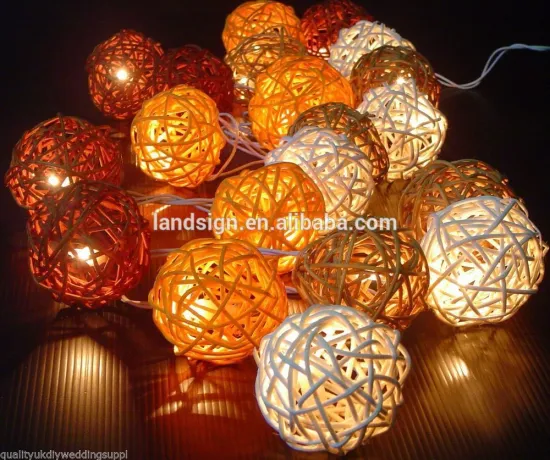 Cixi landsign solar rattan string lamp XLTD-135
