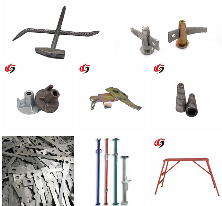 Schalungsstummel und Keil Formwork Stub Pin and Wedge