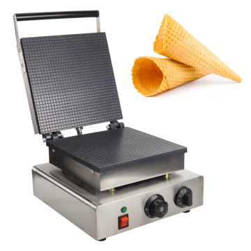 Pembuat Kerucut Wafel Es Krim Komersial Profesional - Konstruksi Stainless Steel