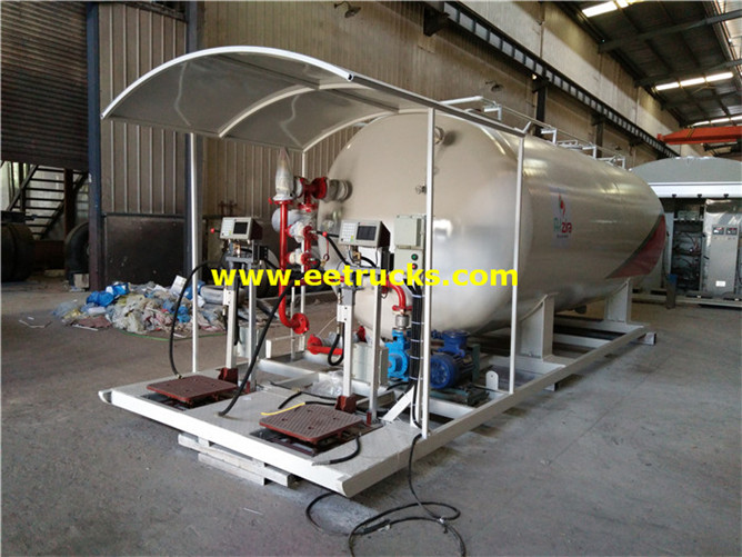 Mobile Propane Skid Filling Stations