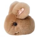 Pendentif sac à dos de lapin en peluche