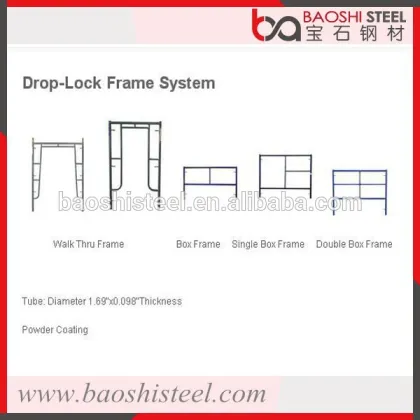 standard galvanized doka formwork scaffolding