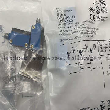 뜨거운 판매 : 원래 GSE6-N4212 &amp; GSE6-P4212 광전 스위치 센서