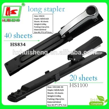 china novelties types of book binding long reach stapler