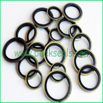 rubber bonded washer