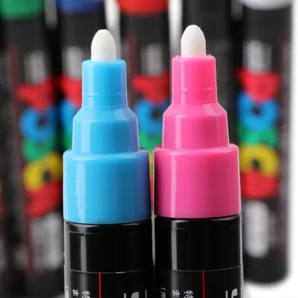 Custom Uni Posca Marker Pen Set 0.7mm Permanent Ink