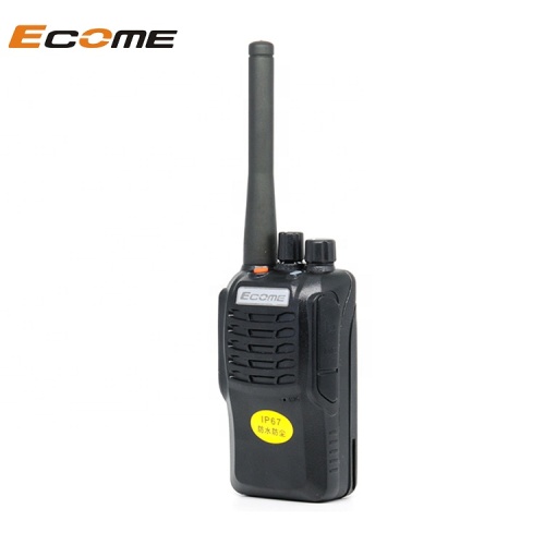 Jarak Jauh Woki Toki Ecome ET-518 UHF VHF Walkie-Talkie Radio Two Way