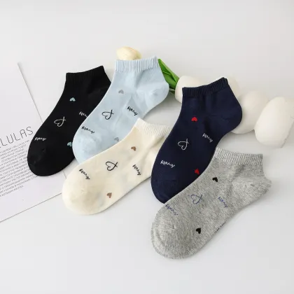 Simple Boat Socks for Women