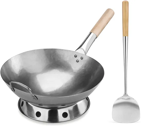 Hot Sell Chinese Wok Pans and Cookware Sets for Hotels and Restaurants
