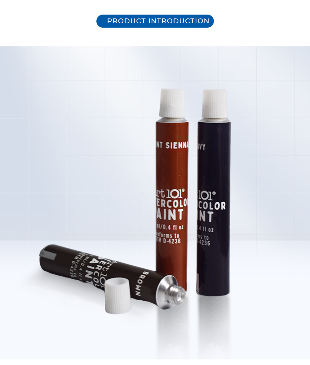 Artist Paint Aluminum Collapsible Tubes X