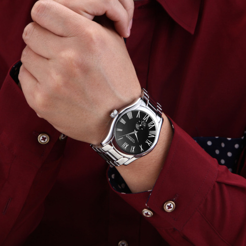 Curren Brand Stainless Steel Men Business Quartz Watches