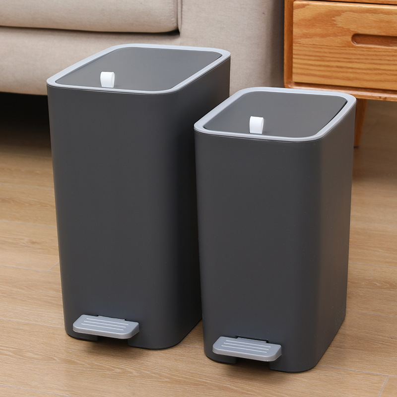 High Volume Foot-Operated Kitchen Waste Container