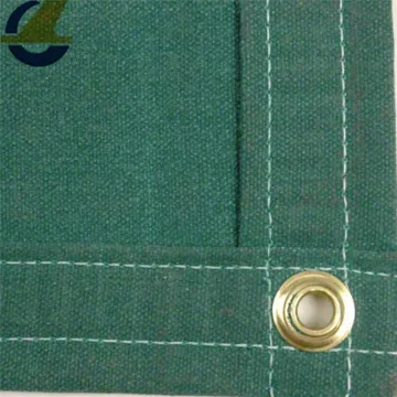 Colored cotton module tarps fabrics