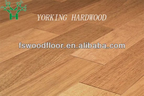 Unfinished tauari solid timber floor