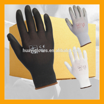 Ultra Light PU Coated Safety Gloves Assembly Work Gloves
