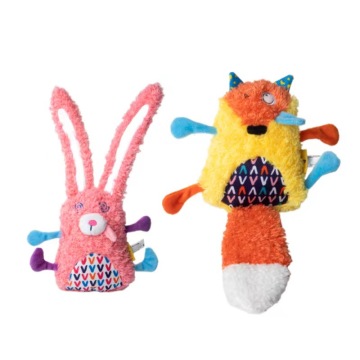 MOFESIPI Wholesale Pet Supplies: Dog Squeaky Plush Toys - Rabbit and Fox Styles