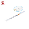hypodermic syringe for vaccination luer slip
