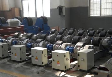 Dual-drive For Rotator Wind Power Tube Welding / Wind Tower Production Line