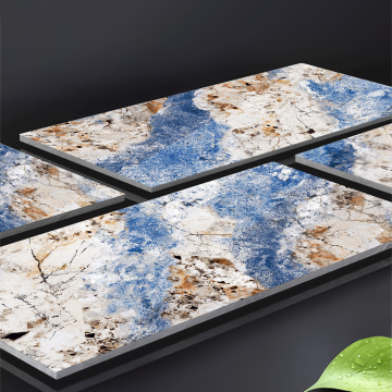China Glossy 60x120 Porcelain Floor Tile Luxury Dark Color Wall Tile