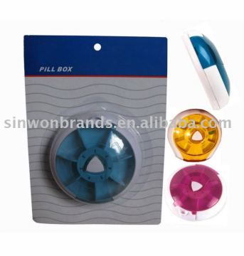 double layer Plastic Pill box