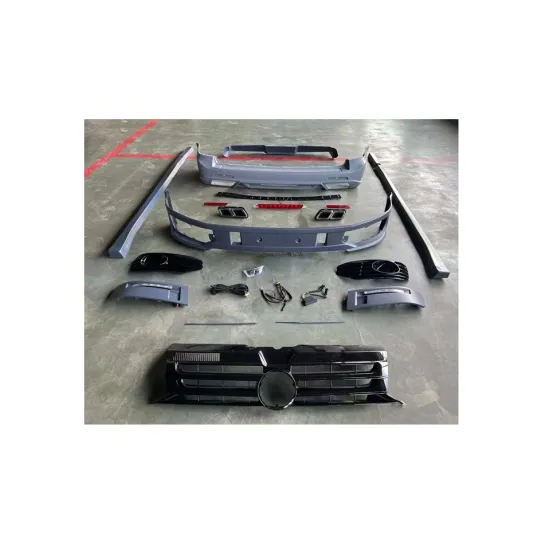 car accessories bodykit conversion front rear bumper center grille side skirt for Volkswagen Multivan T5 03-15 kits