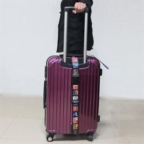 Cinghia per bagagli personalizzata in poliestere promozionale all&#39;ingrosso